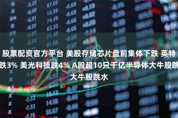股票配资官方平台 美股存储芯片盘前集体下跌 英特尔跌3% 美光科技跌4% A股超10只千亿半导体大牛股跳水